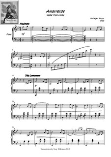 Amoureuse - Valse Très Lente: Amoureuse - Valse Très Lente by Rodolphe Berger