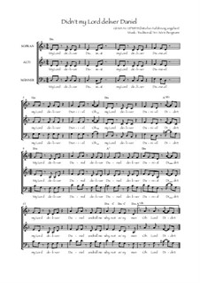 Didn't My Lord Deliver Daniel?: SAB, SB11 by folklore