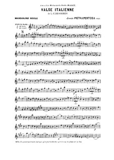 Valse Italienne: Valse Italienne by Louis César Desormes