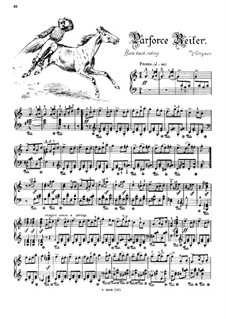 Musikalisches Bilderbuch, Op.41: Bare Back Riding (Voltigeur) by Alexis Hollaender