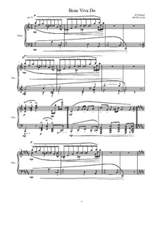 Beau Viva Do for Piano, MVWV 1184: Beau Viva Do for Piano by Maurice Verheul