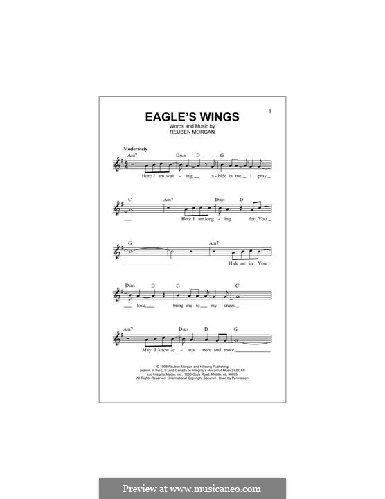 Eagle's Wings (Katinas) by R. sheet music on MusicaNeo