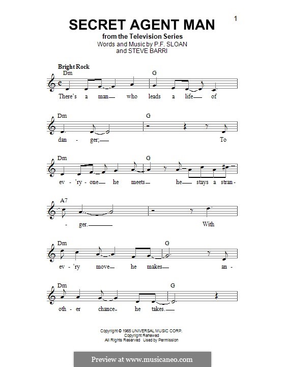 Песня i am your men. Secret agent man Johnny Rivers. When i was your man Ноты для фортепиано. I'll be your man Ноты для фортепиано. Men's Ноты.