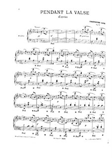 Pendant la valse, Op.73: Pendant la valse by Theodore Lack