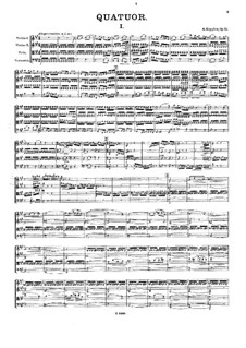 String Quartet No.3, Op.32: Full score by Alexander Kopylov