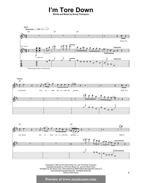 Eric Clapton Pretending Sheet Music in B Minor (transposable) - Download  & Print - SKU: MN0084498