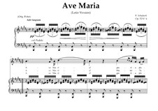 Piano-vocal score (Page 2): For soprano (or tenor) and piano (B Major) by Franz Schubert