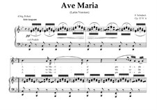 Piano-vocal score (Page 2): For soprano (or tenor) and piano (B flat Major) by Franz Schubert