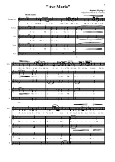 Piano-vocal score (Page 3): For voice and mixed choir by Franz Schubert