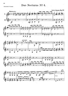 Eight Nocturnes for Two Guitars, Op.37: Nocturne No.4 in C Major by Antoine de Lhoyer
