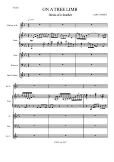 On A Tree Limb – Clariner Quintet: On A Tree Limb – Clariner Quintet by Gary Mosse