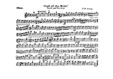 Call of the Wild: Oboe part by Frank Hoyt Losey