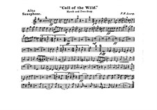 Call of the Wild: Alto saxophone part by Frank Hoyt Losey