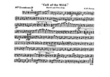 Call of the Wild: Trombone III part by Frank Hoyt Losey