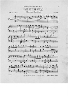 Call of the Wild: For piano by Frank Hoyt Losey