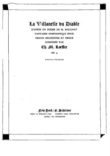 La villanelle du diable, Op.9: La villanelle du diable by Charles Martin Loeffler