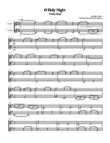 Instrumental version: Violin duet by Adolphe Adam