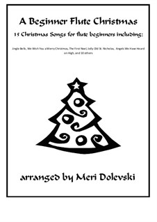 15 Christmas pieces: For flute and piano by Georg Friedrich Händel, folklore, James R. Murray, James Lord Pierpont