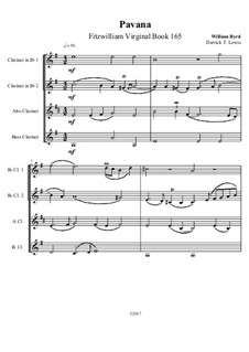 Fitzwilliam Virginal Book (Volume II): No.165 Pavana (G minor) by John Bull, William Byrd, John Dowland, Giles Farnaby, Thomas Morley, Thomas Tallis, Jan Pieterszoon Sweelinck, Thomas Tomkins, Martin Peerson, James Harding