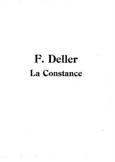 La Constance: La Constance by Florian Johann Deller