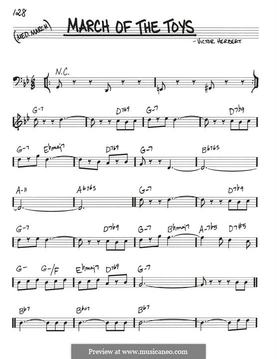 March of the Toys: For guitar by Victor Herbert