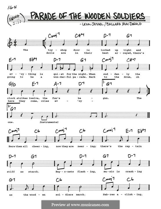 Parade of the Wooden Soldiers: For guitar by Leon Jessel