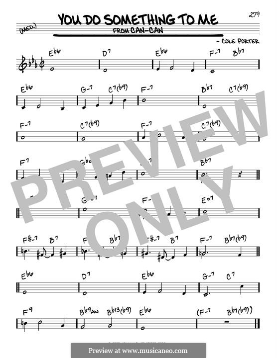 You Do Something to Me: For guitar by Cole Porter