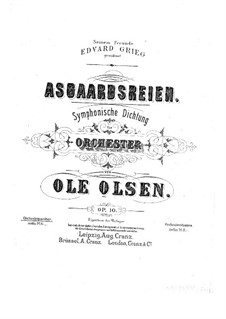 Asgaardsreien, Op.10: Asgaardsreien by Ole Olsen