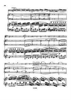 Trio No.3 for Cello (or Violin), Harmonium and Piano, Op.46: Movement III by August Reinhard