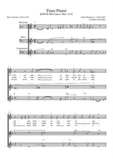 Triste Plaisir: Triste Plaisir by Gilles Binchois