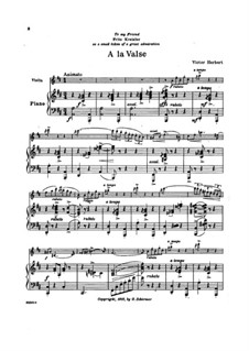 A la valse: A la valse by Victor Herbert