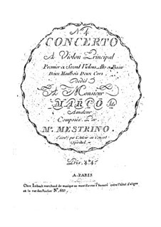 Violin Concerto No.4 in D Major: Violin Concerto No.4 in D Major by Niccolò Mestrino