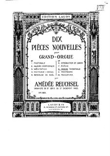 Dix pièces nouvelles, Op.180: No.8 Triumphal Marsh by Amédée Reuchsel