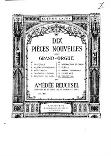 Dix pièces nouvelles, Op.180: No.10 Toccatina by Amédée Reuchsel