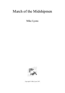 March of the Midshipmen – Brass Band: March of the Midshipmen – Brass Band by Mike Lyons