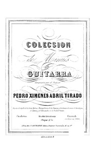 Minuets: For guitar by Pedro Abril Tirado