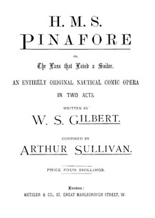 Complete Opera: Piano-vocal score by Arthur Seymour Sullivan