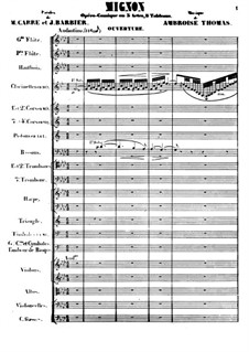 Mignon: Overture by Ambroise Thomas