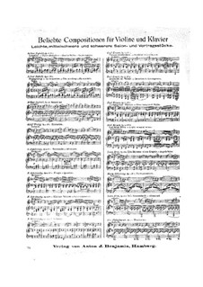 Four Romances without Words, Op.8: No.3 Barcarolle by Henri Vieuxtemps