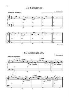 2 п'єси для бандури (Світлячок; Секвенцiя in G): 2 п'єси для бандури (Світлячок; Секвенцiя in G) by Oleg Kopenkov