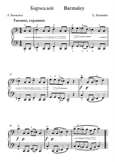Barmaley, Op.5 No.1: Barmaley by Larysa Ivanenko