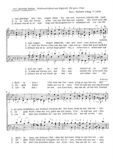 Auf, gläubige Seelen: Auf, gläubige Seelen, Op.9.1 by folklore