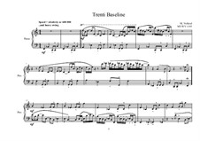 Trenti Baseline for piano, MVWV 1195: Trenti Baseline for piano by Maurice Verheul