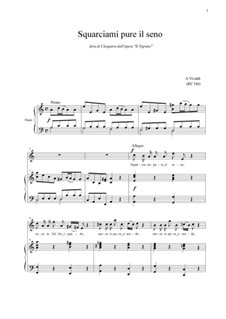 Il Tigrane, RV 740: Squarciami pure il seno by Antonio Vivaldi