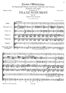 Totus in corde lanqueo, D.136 Op.46: Totus in corde lanqueo by Franz Schubert