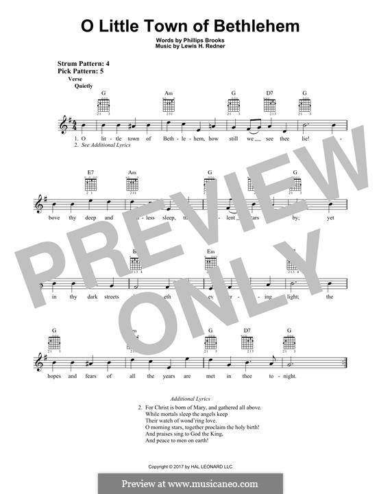 Guitar version: For a single performer by Lewis Henry Redner