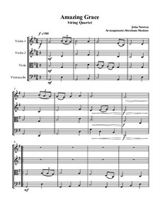 Ensemble version: For string quartet by folklore