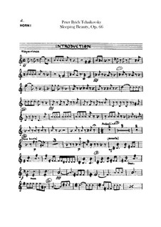 Complete Opera: Horns I, II parts by Pyotr Tchaikovsky