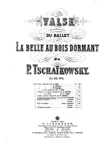 Waltz: For piano trio by Pyotr Tchaikovsky