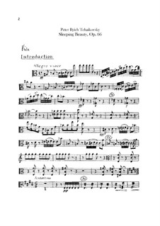 Complete Opera: Violas part by Pyotr Tchaikovsky